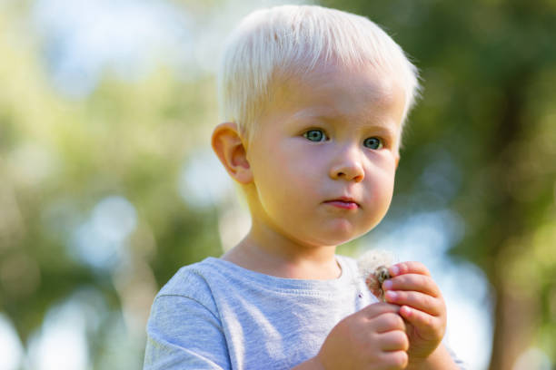 istock Unusual kid spending a day in the garden 1042590130