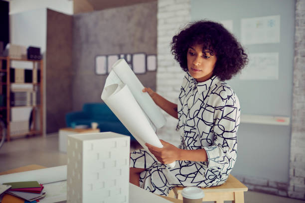 Businesswoman Working in Her Office