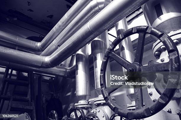 Foto de Indústria De Sistemas e mais fotos de stock de Aço - Aço, Aço Inoxidável, Cano