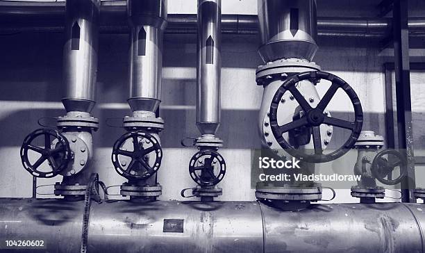 Sistemi Di Gas E Petrolio Industria - Fotografie stock e altre immagini di Acciaio - Acciaio, Acciaio inossidabile, Benzina