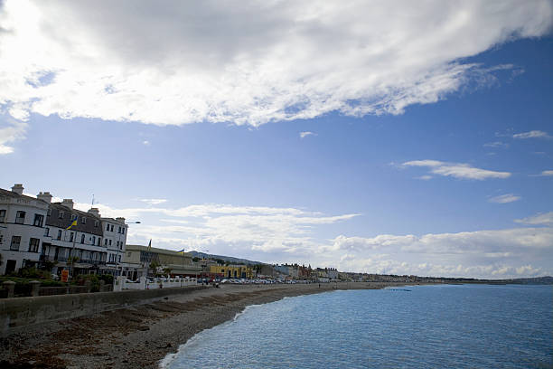 istock The Bray waterfront with a beach, homes, and businesses. 104260697