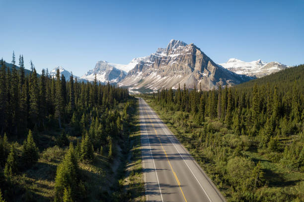 Scenic Highway in Banff