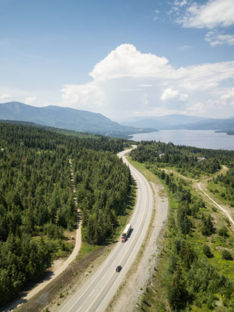 istock Scenic highway in British Columbia 1042615294