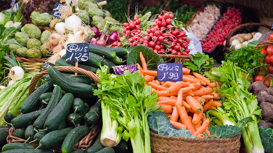 farmer's market  vegetables