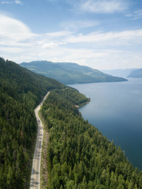 istock Scenic highway in British Columbia 1042618390