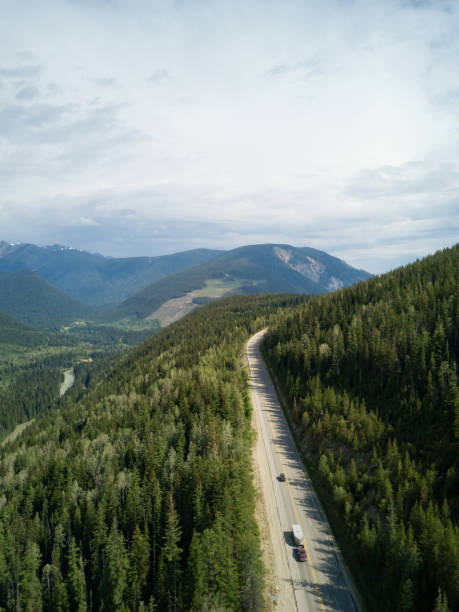 istock Scenic highway in British Columbia 1042618446