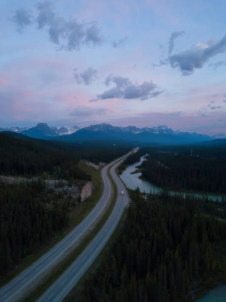 istock Scenic Highway in Banff 1042618658