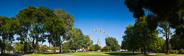 giant roda-gigante - prater park imagens e fotografias de stock