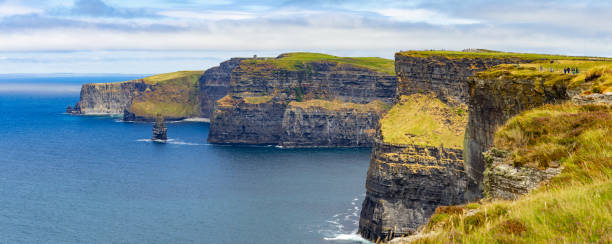 istock Panorama of the cliffs in Cliffs of Moher 1042621428