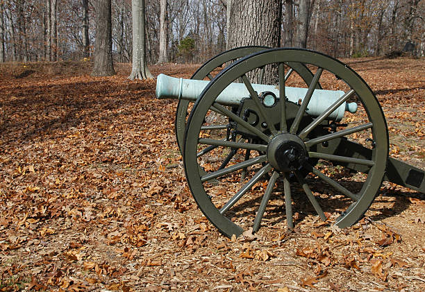 istock Confederate artillery deployed at Fort Donelson in Tennessee 104262886