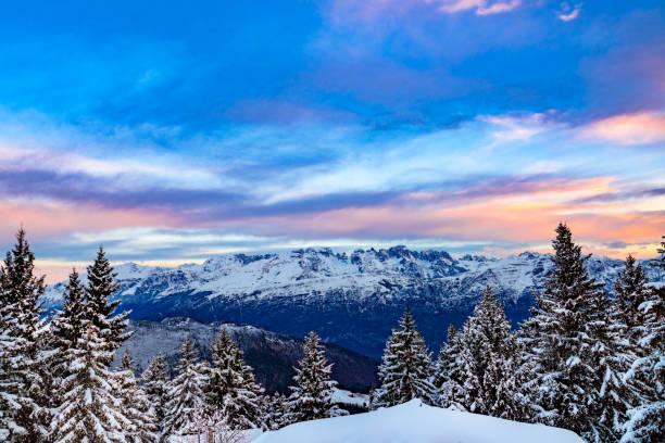 Brenta Dolomites seen from Monte Bondone