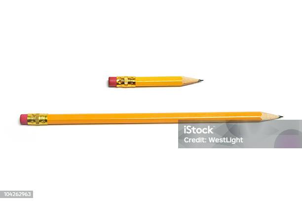 장기 및 단기 연필 긴에 대한 스톡 사진 및 기타 이미지 - 긴, 짧은-길이, 연필