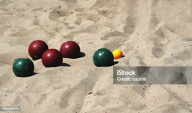 Bocce Ball Bocce Ball에 대한 스톡 사진 및 기타 이미지 - Bocce Ball, 해변, 0명