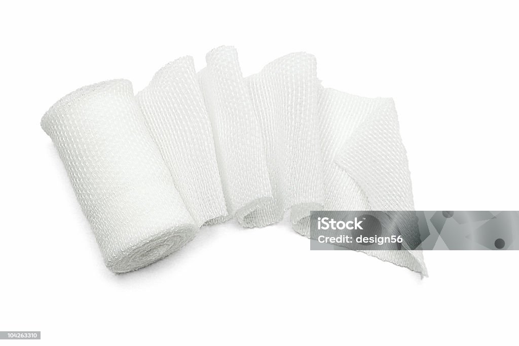 White medical gauze bandage  Bandage Stock Photo