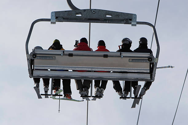 istock SKI LIFT WITH SKIERS 104263785