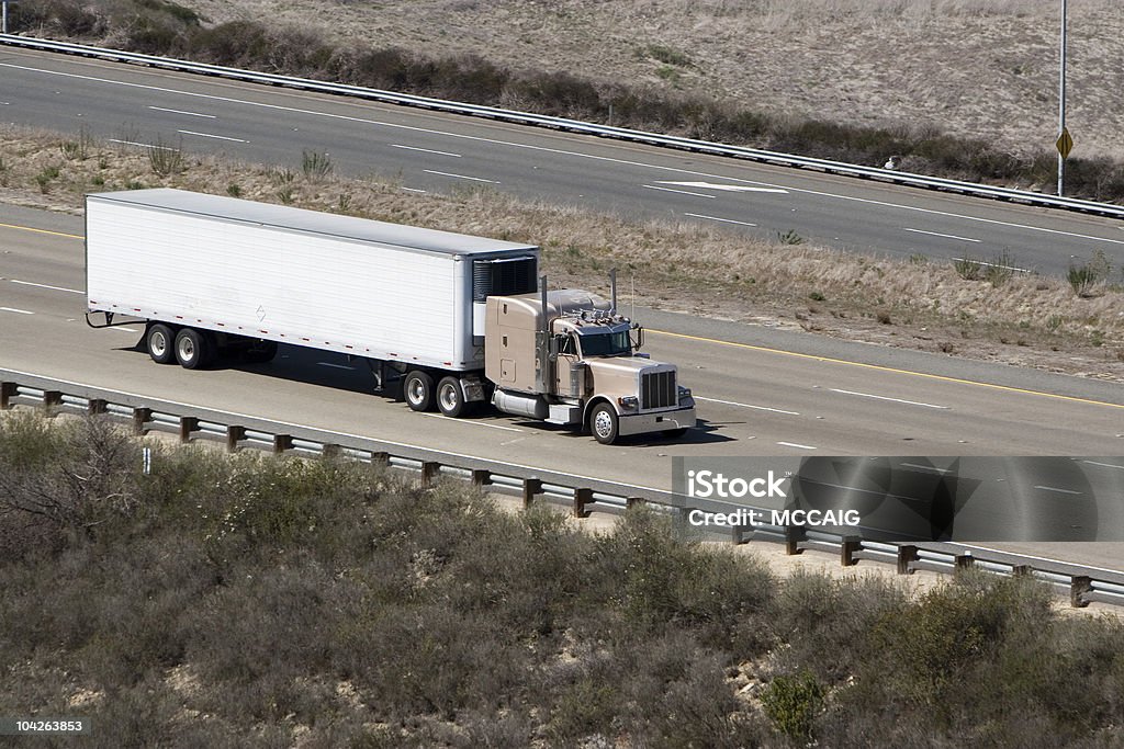 SEMI TRUCK  18-19 Years Stock Photo