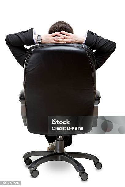 Empresário - Fotografias de stock e mais imagens de Adulto - Adulto, Cadeira, Confortável