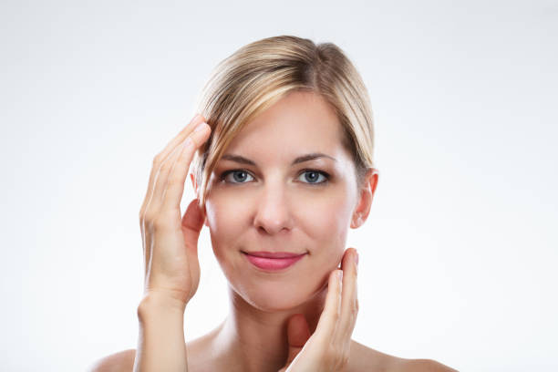 istock Portrait Of A Beautiful Woman's Face 1042651466