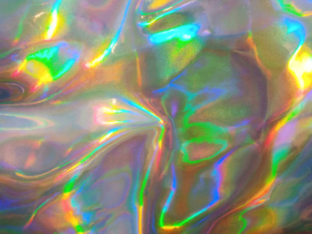 istock Holographic bright rainbow multicolor background. 1042661712