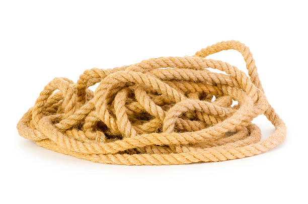 istock Rope isolated on the white background 104266213