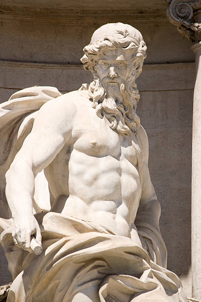 istock Neptune statue at Trevi Fountain  (Rome) 104267832