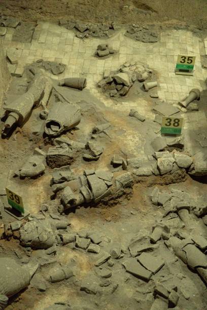 istock Terracotta Army (Warriors) and Horses 1042691728