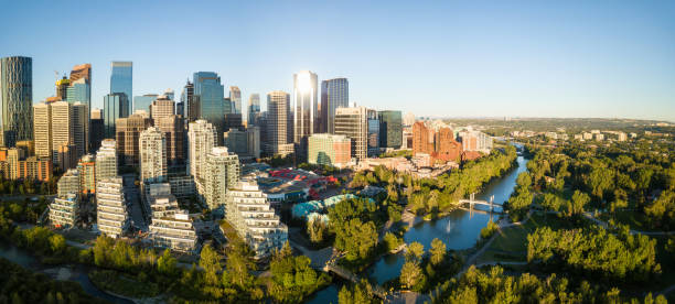 istock Aerial View of Downtown Calgary 1042692222