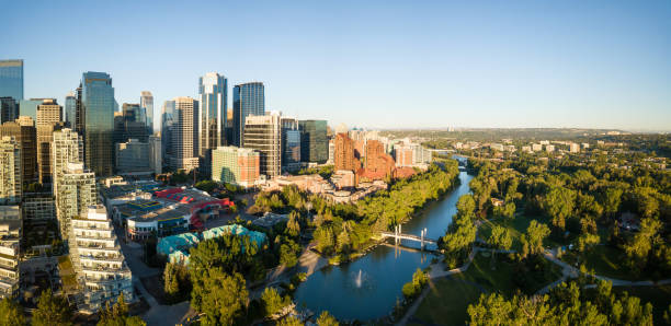 istock Aerial View of Downtown Calgary 1042692246