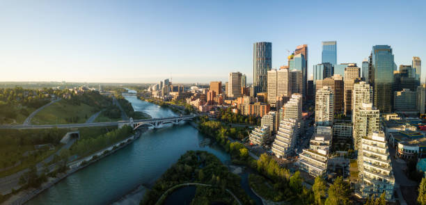 istock Aerial View of Downtown Calgary 1042692248