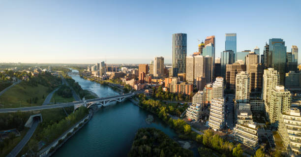 istock Aerial View of Downtown Calgary 1042692254