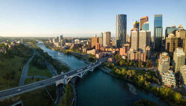 istock Aerial View of Downtown Calgary 1042692272