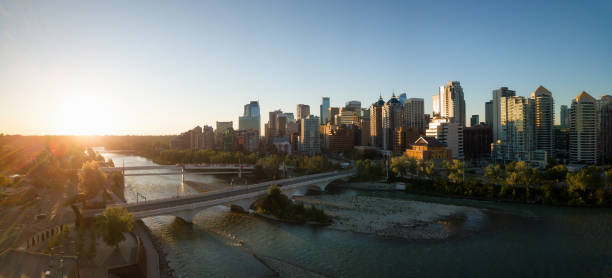 istock Aerial View of Downtown Calgary 1042692298