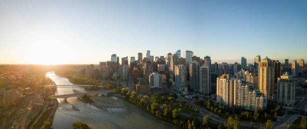 istock Aerial View of Downtown Calgary 1042692314