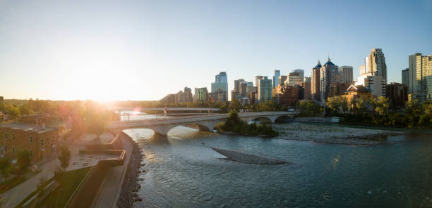 istock Aerial View of Downtown Calgary 1042692404