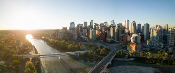 istock Aerial View of Downtown Calgary 1042692450