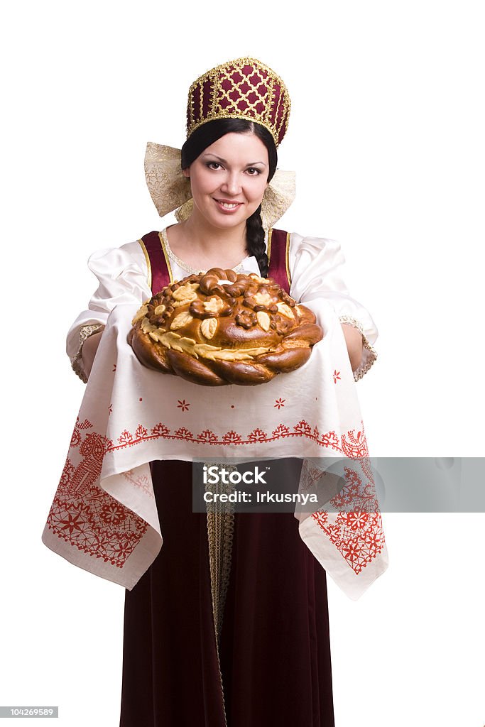 Brot-und-Salz willkommen - Lizenzfrei 19. Jahrhundert Stock-Foto