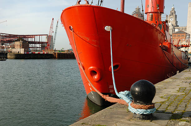 Fishing trawler docked at the Steveston Harbour on the Fraser River in Richmond Vancouver,  British Columbia