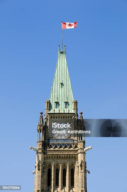 Torre Parlamento Canadiano - Fotografias de stock e mais imagens de América do Norte - América do Norte, Antigo, Ao Ar Livre