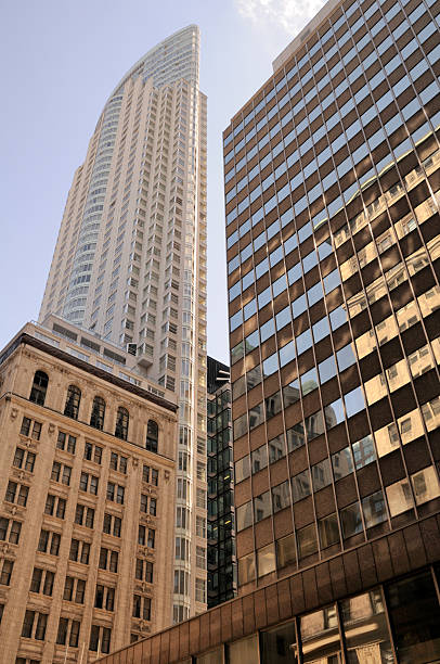 rascacielos - large wealth finance toronto fotografías e imágenes de stock