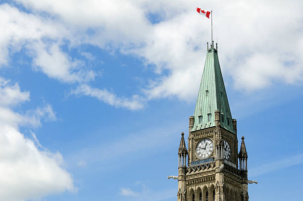 kanadische parlament - ottawa stock-fotos und bilder