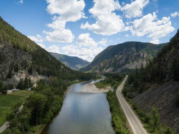 istock Scenic Road in British Columbia 1042709100