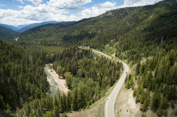 istock Scenic Road in British Columbia 1042709122