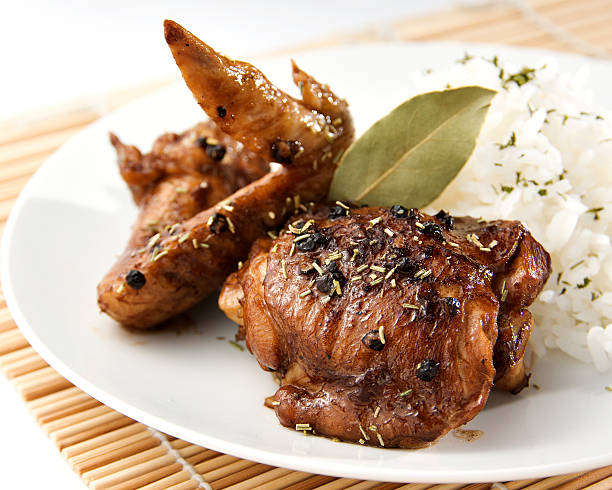 Chicken Adobo stock photo