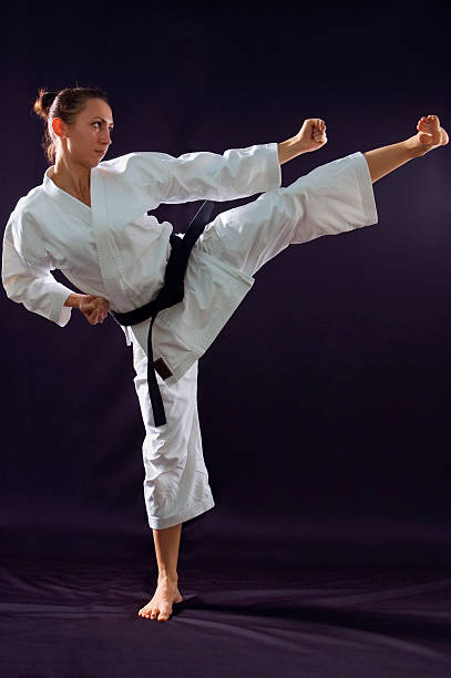 istock karateka girl 104272815