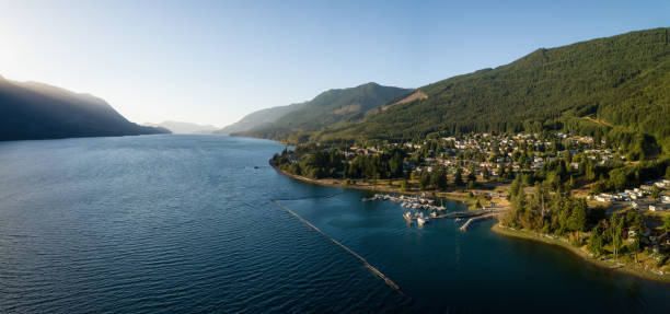 istock Port Alice Aerial View 1042733638