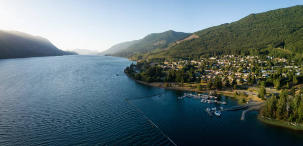 istock Port Alice Aerial View 1042733692