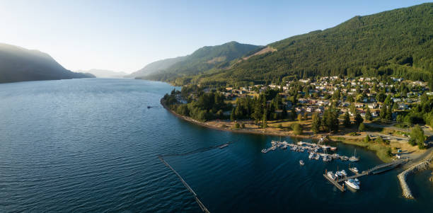 istock Port Alice Aerial View 1042733694