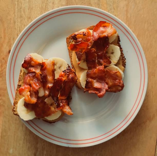 istock Bacon, Banana and Peanut Butter on Toast 1042733758