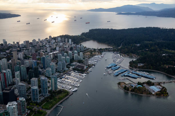 istock Aerial View of Downtown Vancouver 1042741212