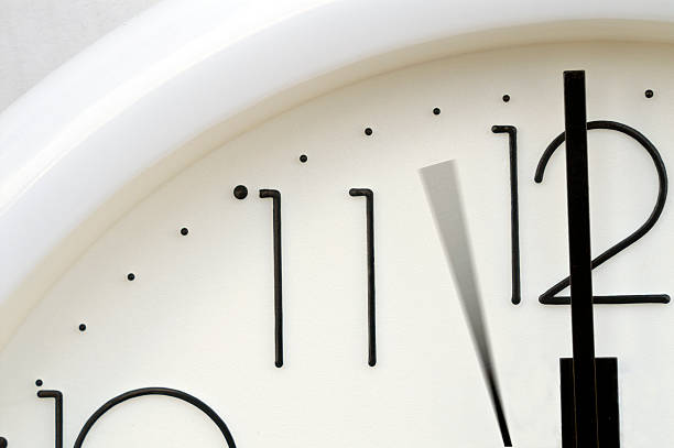 prensas de tempo - clock urgency time minute hand imagens e fotografias de stock
